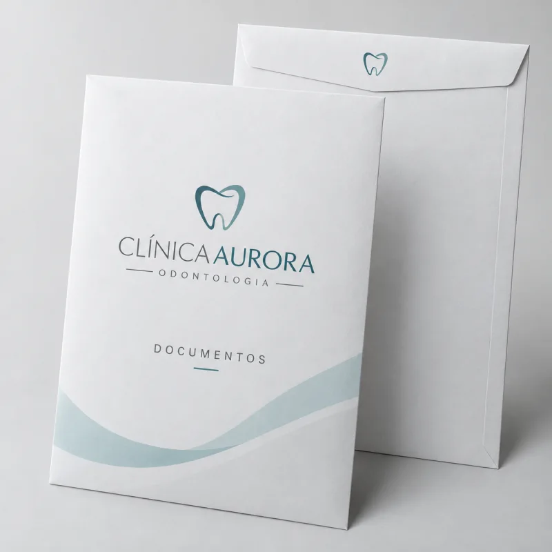 Envelope Saco Extra sulfite 120g, 4x0, sem verniz, 26x36cm