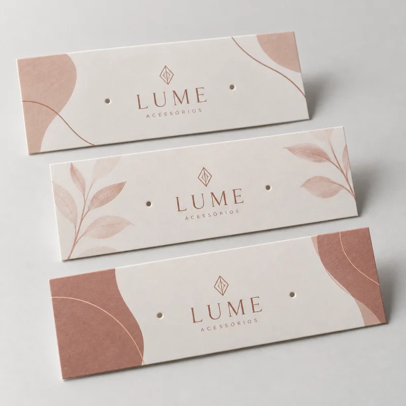 CARTELA PARA BIJUTERIAS COUCHÊ 250G VERNIZ TOTAL FRENTE 9X5CM